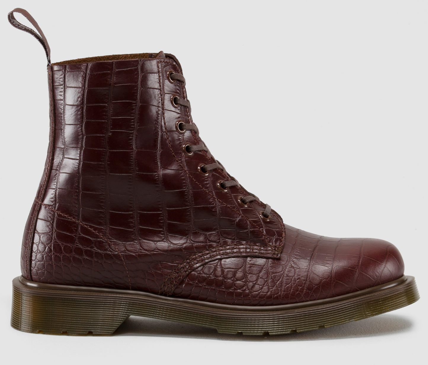 1460 PASCAL CHERRY RED CROCO BOOT