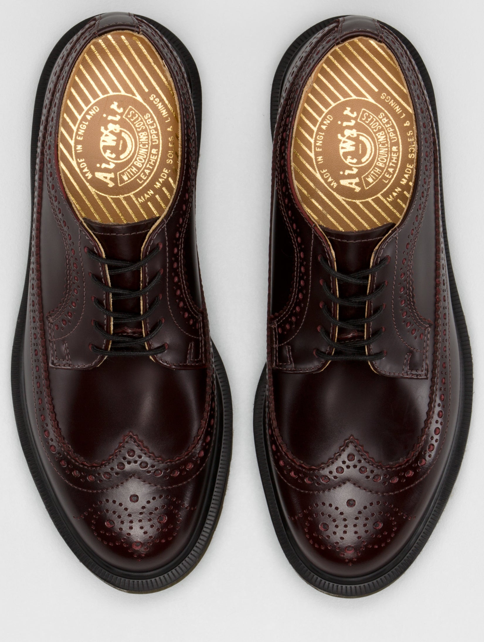3989 BURGUNGY BROGUE MIE