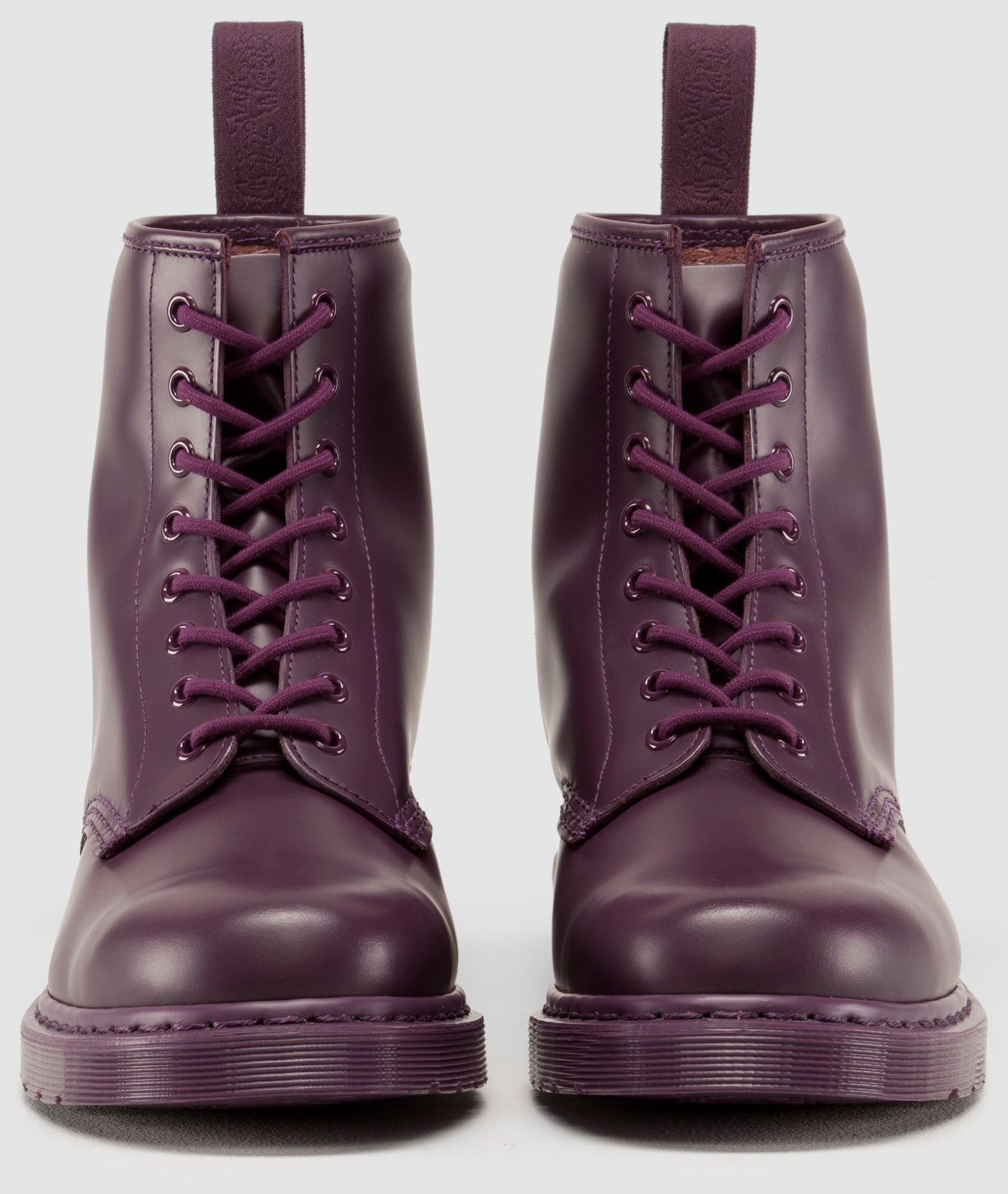 1460 MONO PURPLE SMOOTH BOOT