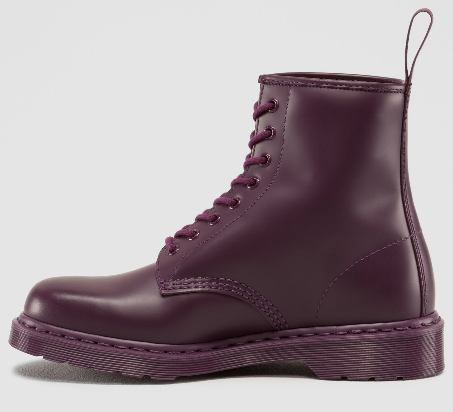 1460 MONO PURPLE SMOOTH BOOT
