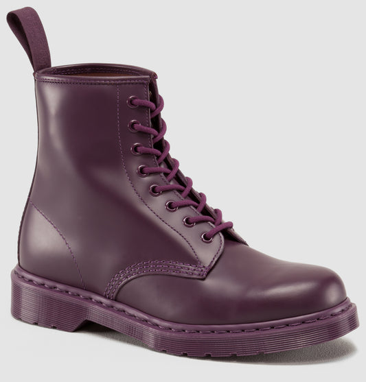1460 MONO PURPLE SMOOTH BOOT