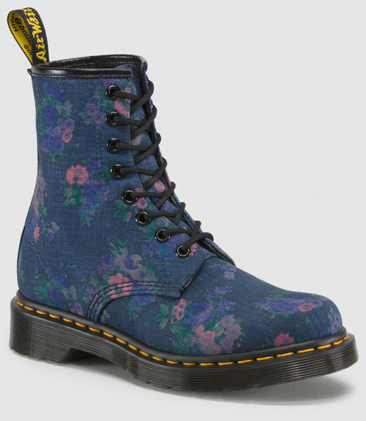 1460 CASTEL DENIM VINTAGE BOUQUET BOOT