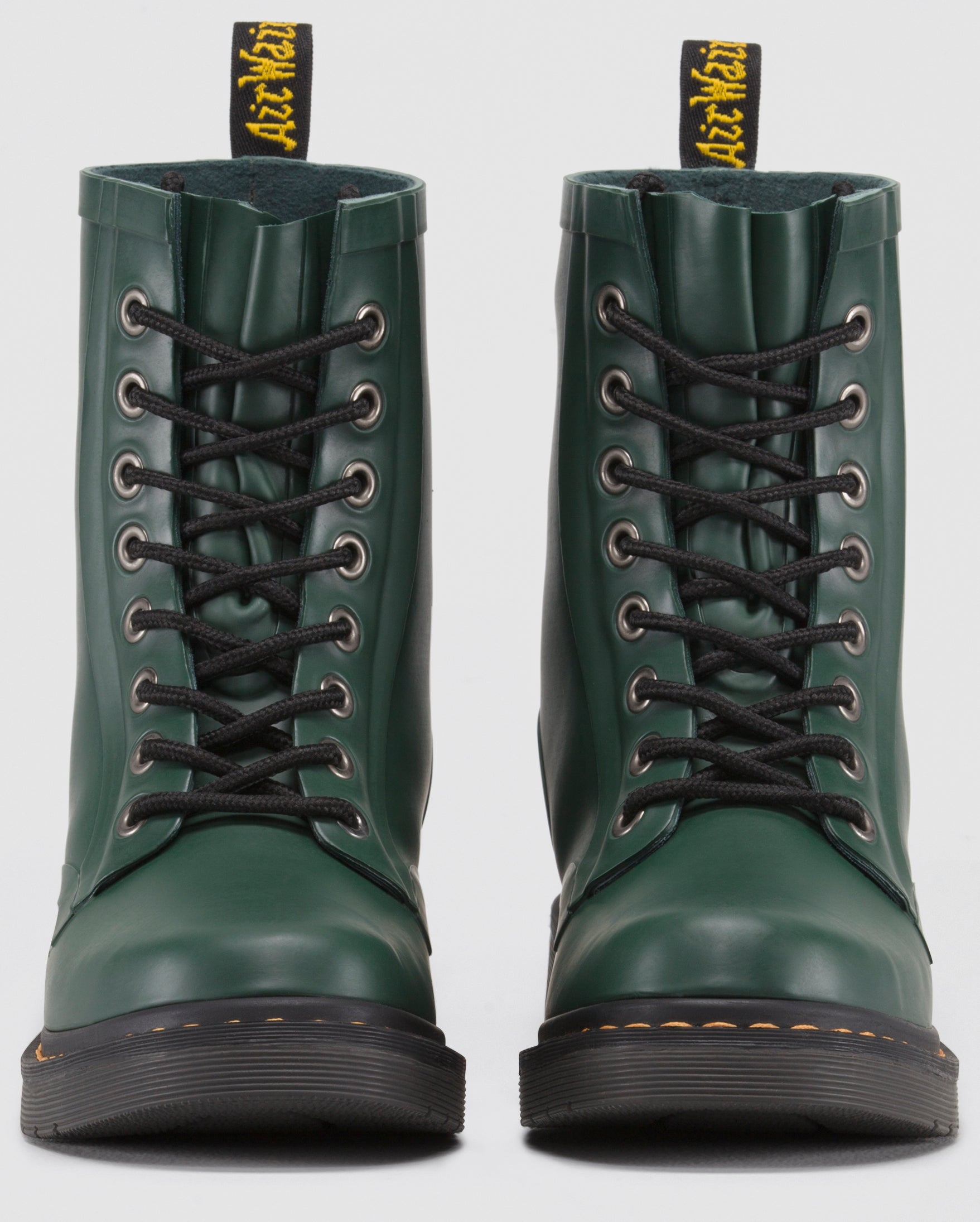 DRENCH MATTE GREEN RUBBER BOOT – Posers Hollywood