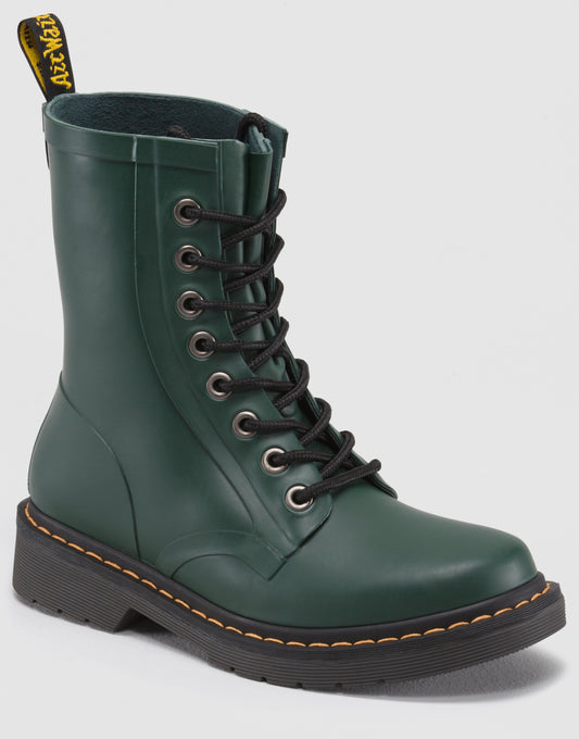 DRENCH MATT GREEN RUBBER BOOT