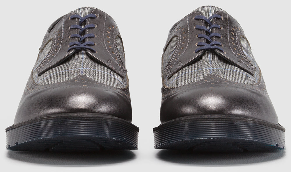 3989 PEWTER+GREY+BLUE ANILMORBIDO+SUPERFIN MERINO OXFORD MIE