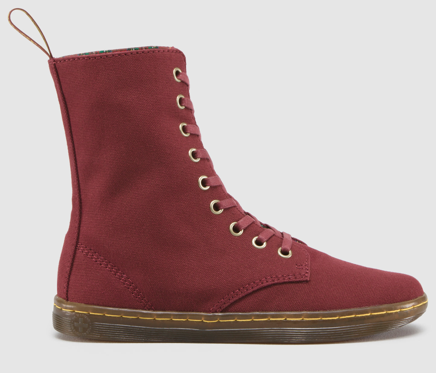 STRATFORD CHERRY RED CANVAS BOOT