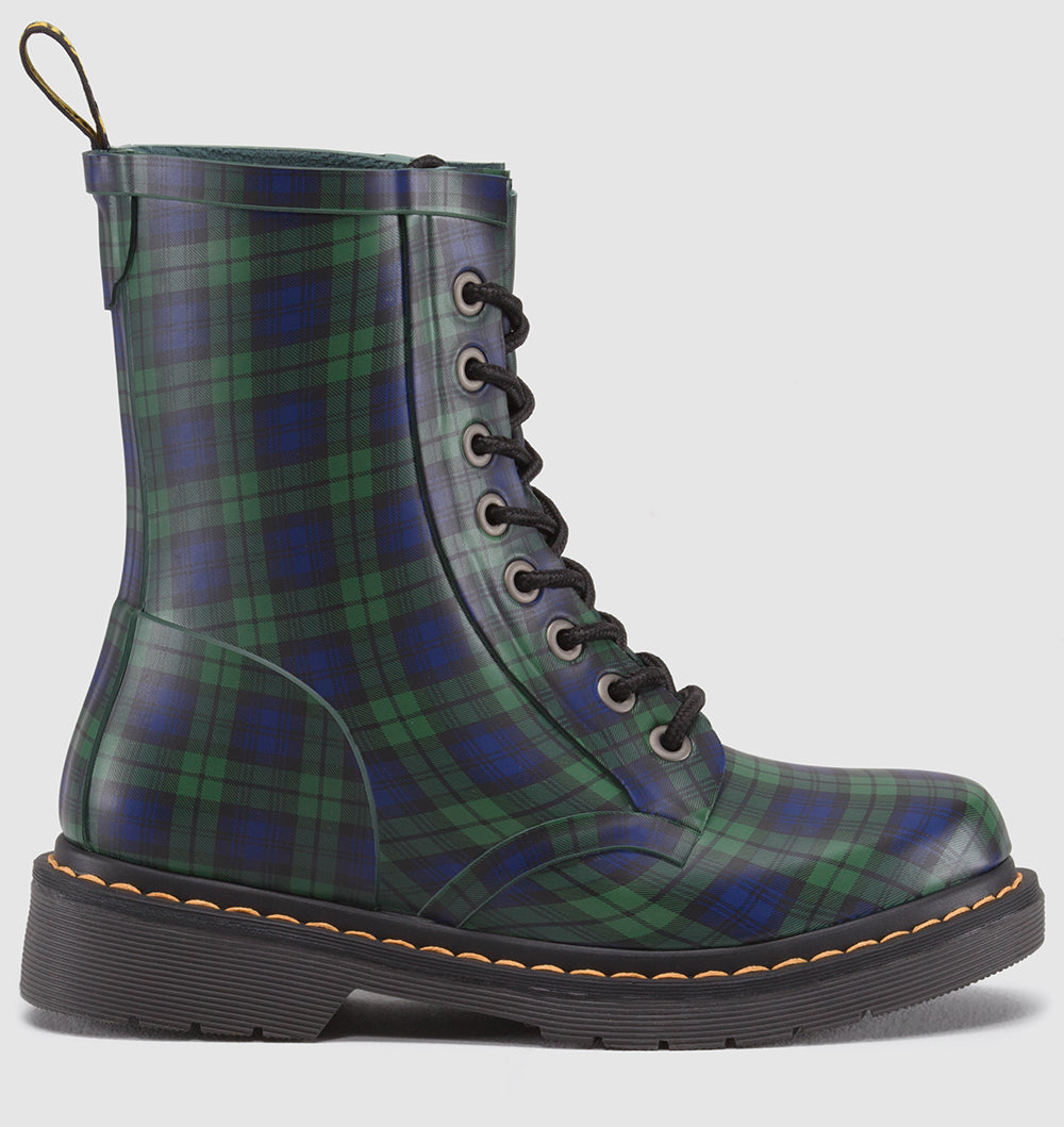 DRENCH BLACK WATCH TARTAN RUBBER BOOT