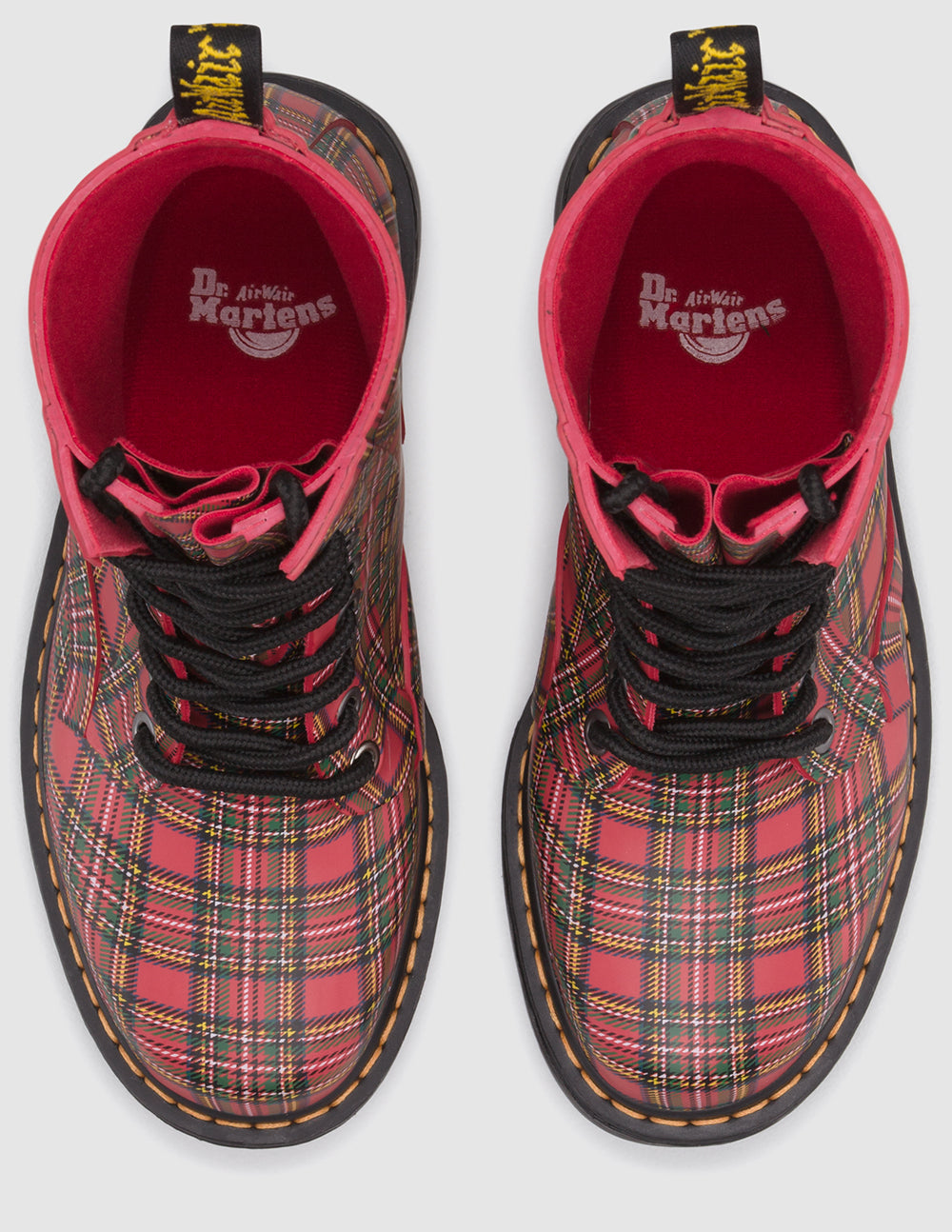 DRENCH RED STEWART TARTAN RUBBER BOOT
