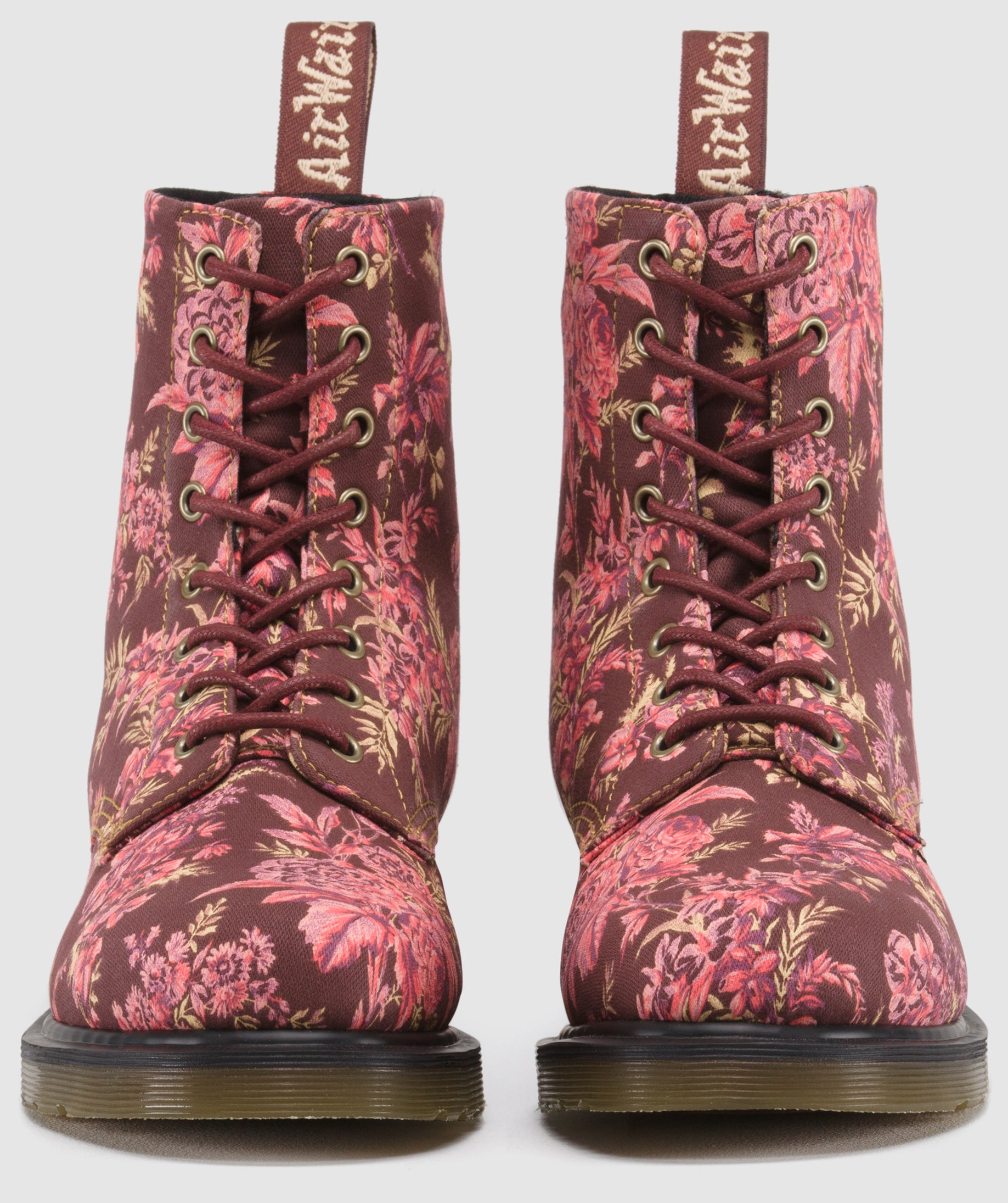1460 BECKETT CHERRY RED JOUY FLORAL CANVAS