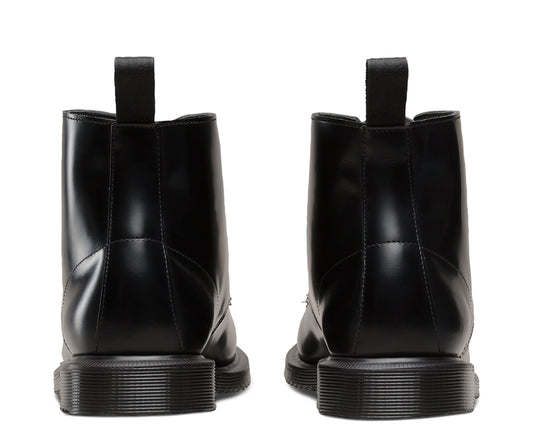 EMMELINE BLACK POLISHED SMOOTH BOOT