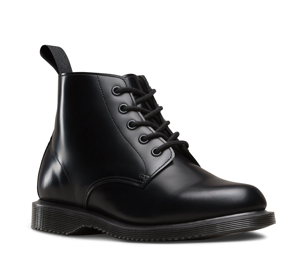 EMMELINE BLACK POLISHED SMOOTH BOOT
