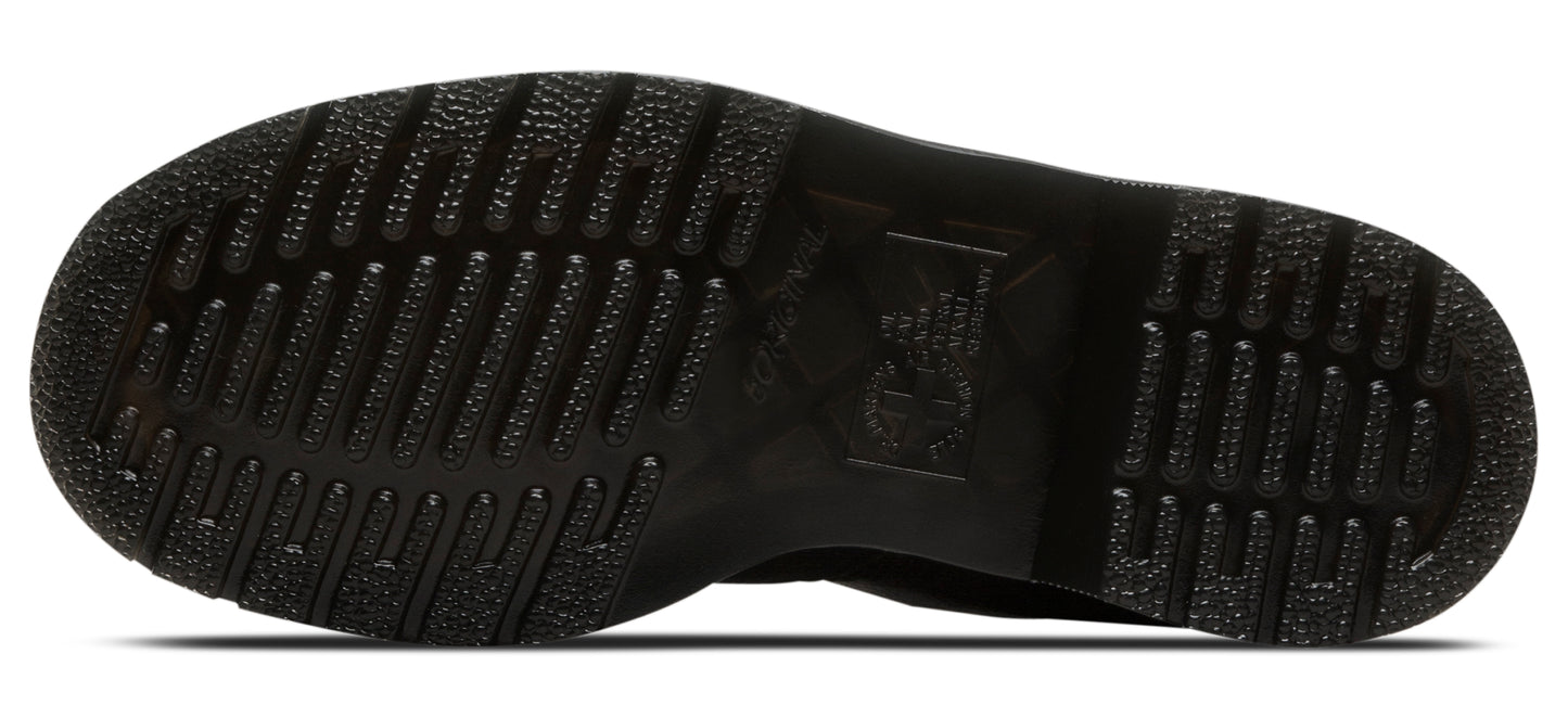 1460 PASCAL PURPLE+BLACK BAROQUE CRISTAL SUEDE BOOT