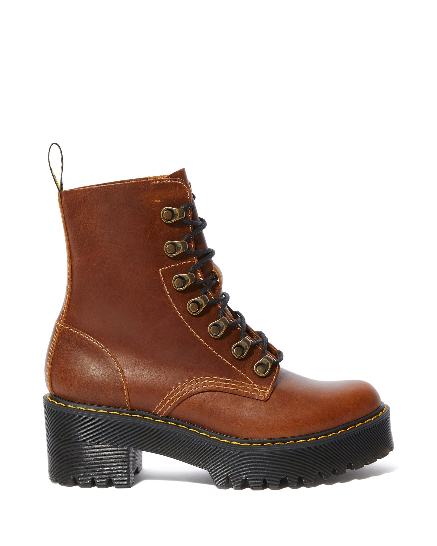 LEONA BUTTERSCOTCH ORLEANS WP HEEL BOOT