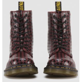PINA BLACK+CHERRY HOUNDSTOOTH BOOT