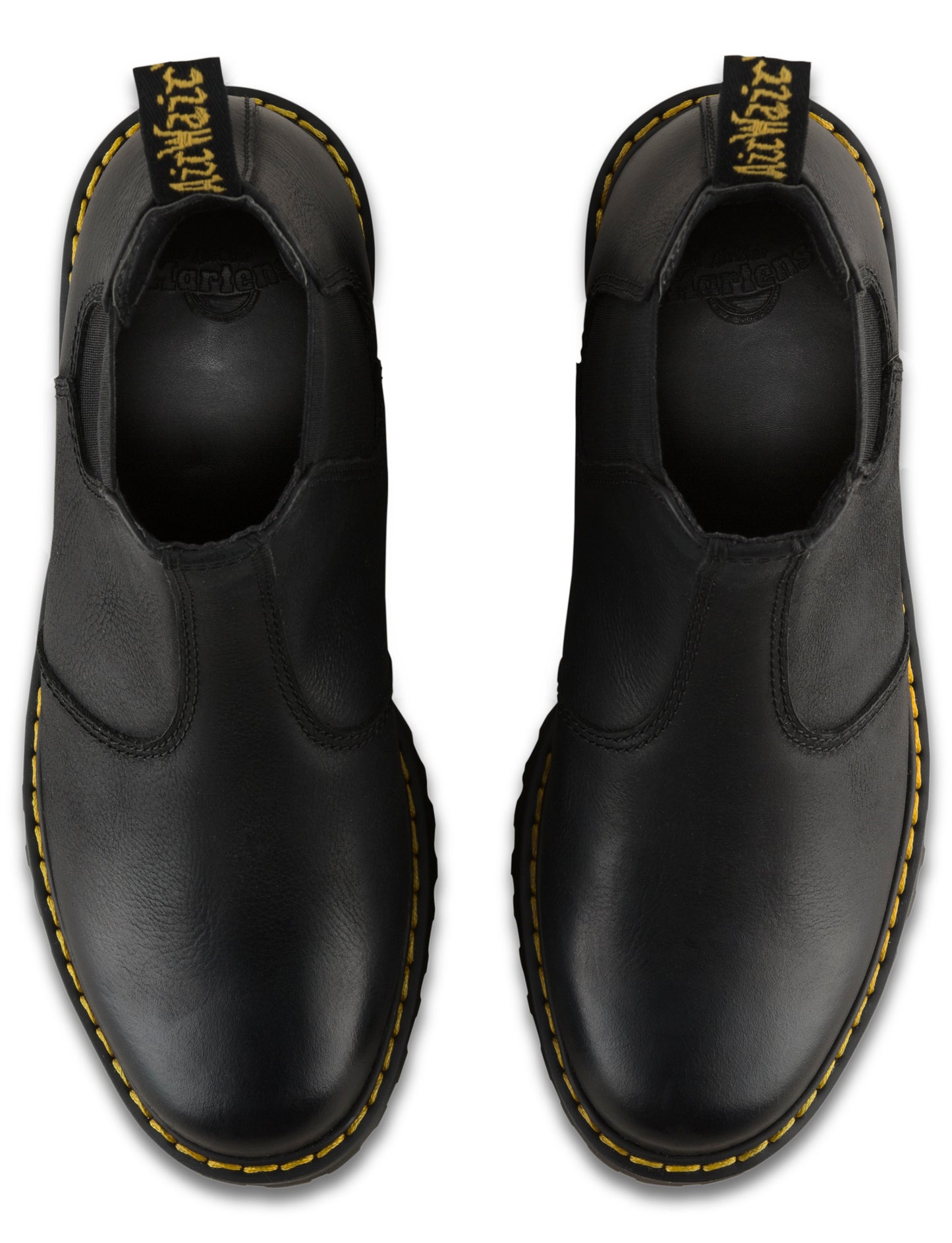 ROMETTY BLACK PLATFORM CHELSEA BOOT