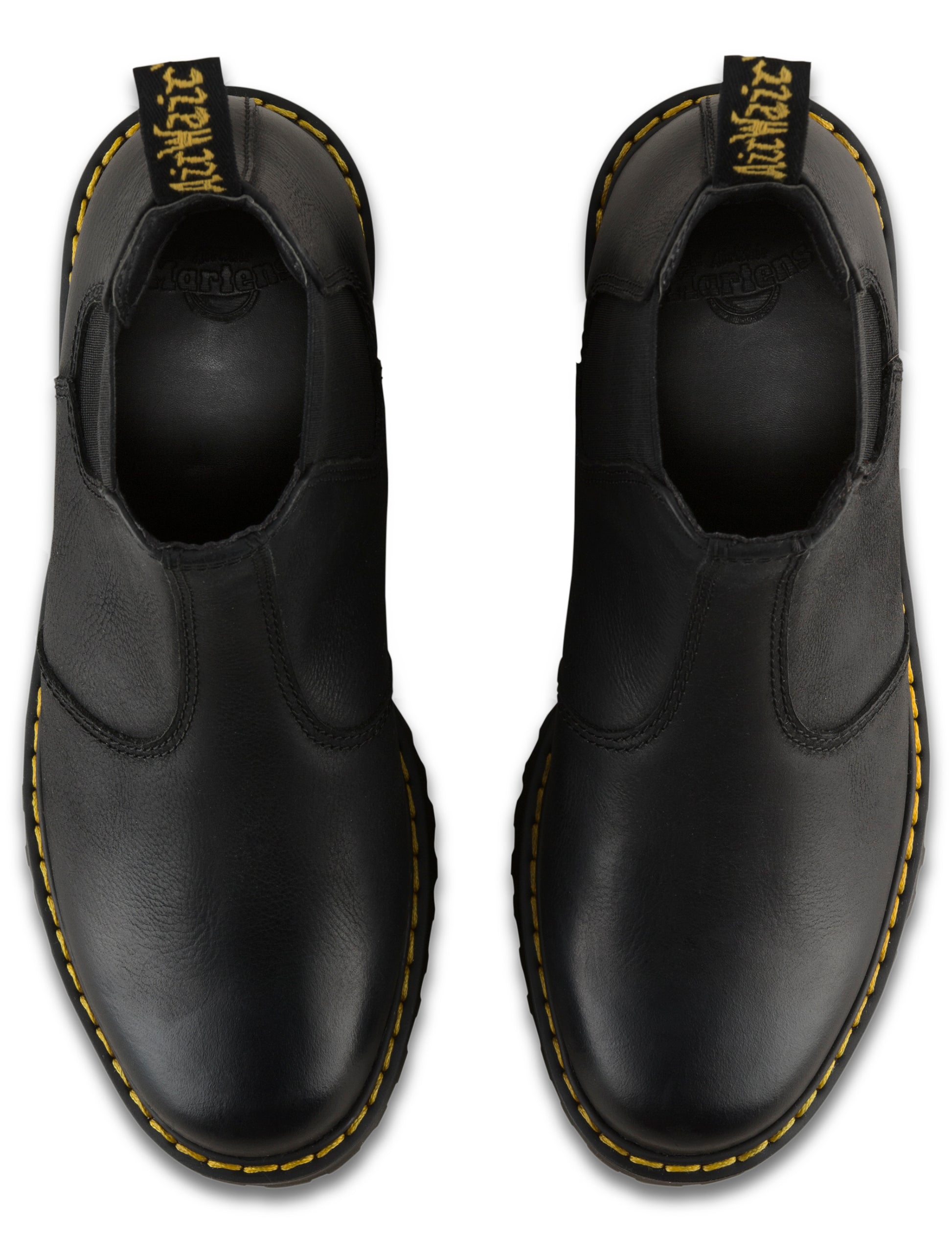 ROMETTY BLACK PLATFORM CHELSEA BOOT