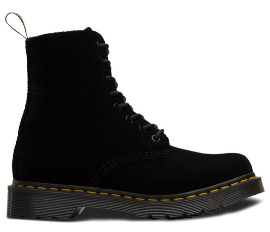 1460 PASCAL VELVET BLACK ZE YOU VELVET BOOT