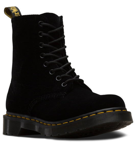 1460 PASCAL VELVET BLACK ZE YOU VELVET BOOT