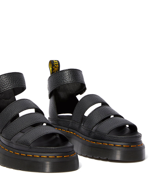CLARISSA II BLACK AUNT SALLY PLATFORM SANDAL