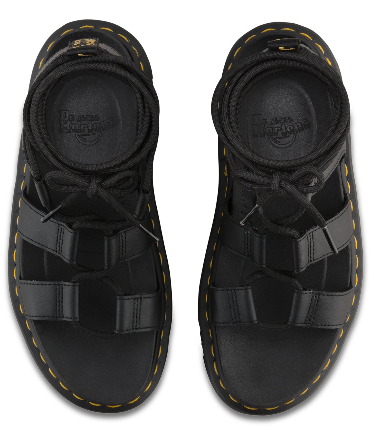 Nartilla Leather Gladiator Sandal (blk)