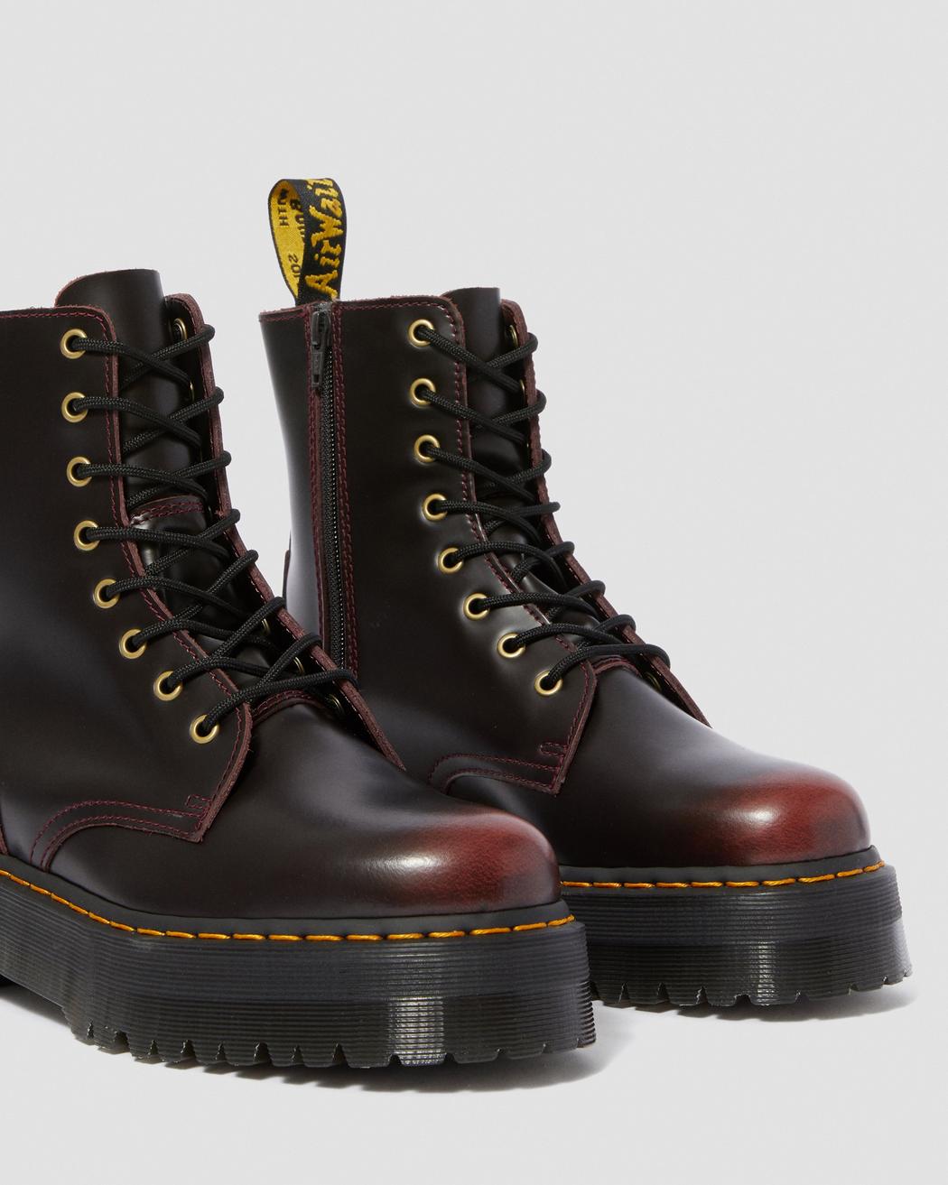 JADON CHERRY RED ARCADIA PLATFORM BOOT