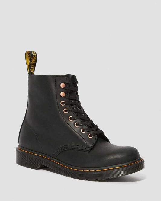 1460 PASCAL BLACK SOAPSTONE + HI SUEDE WP BOOT