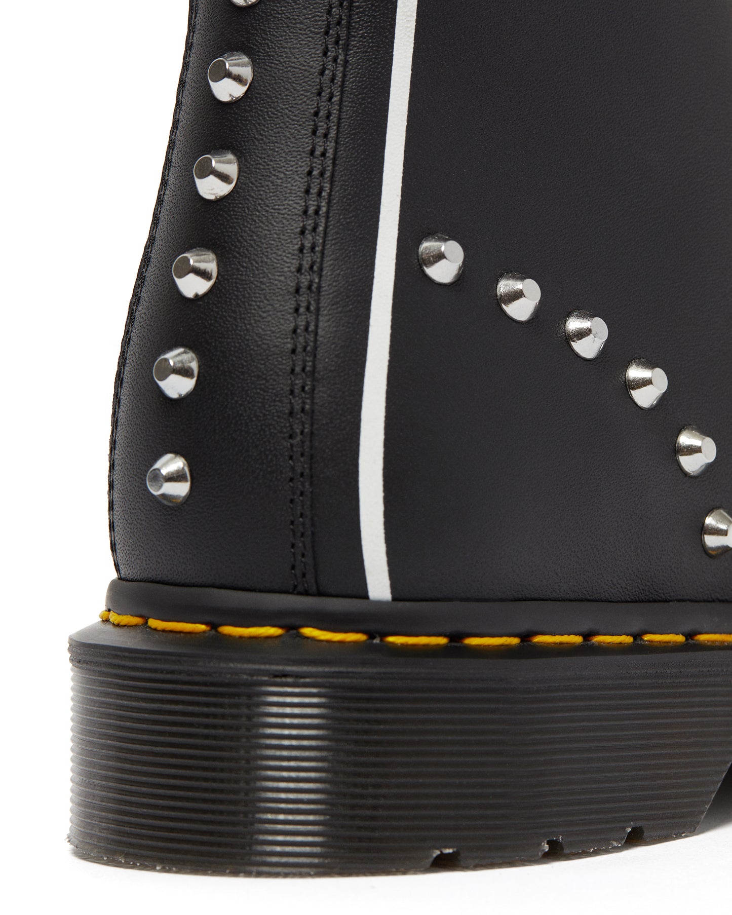 1460 STUD BLACK+RED+WHITE HERO BACKHAND BOOT