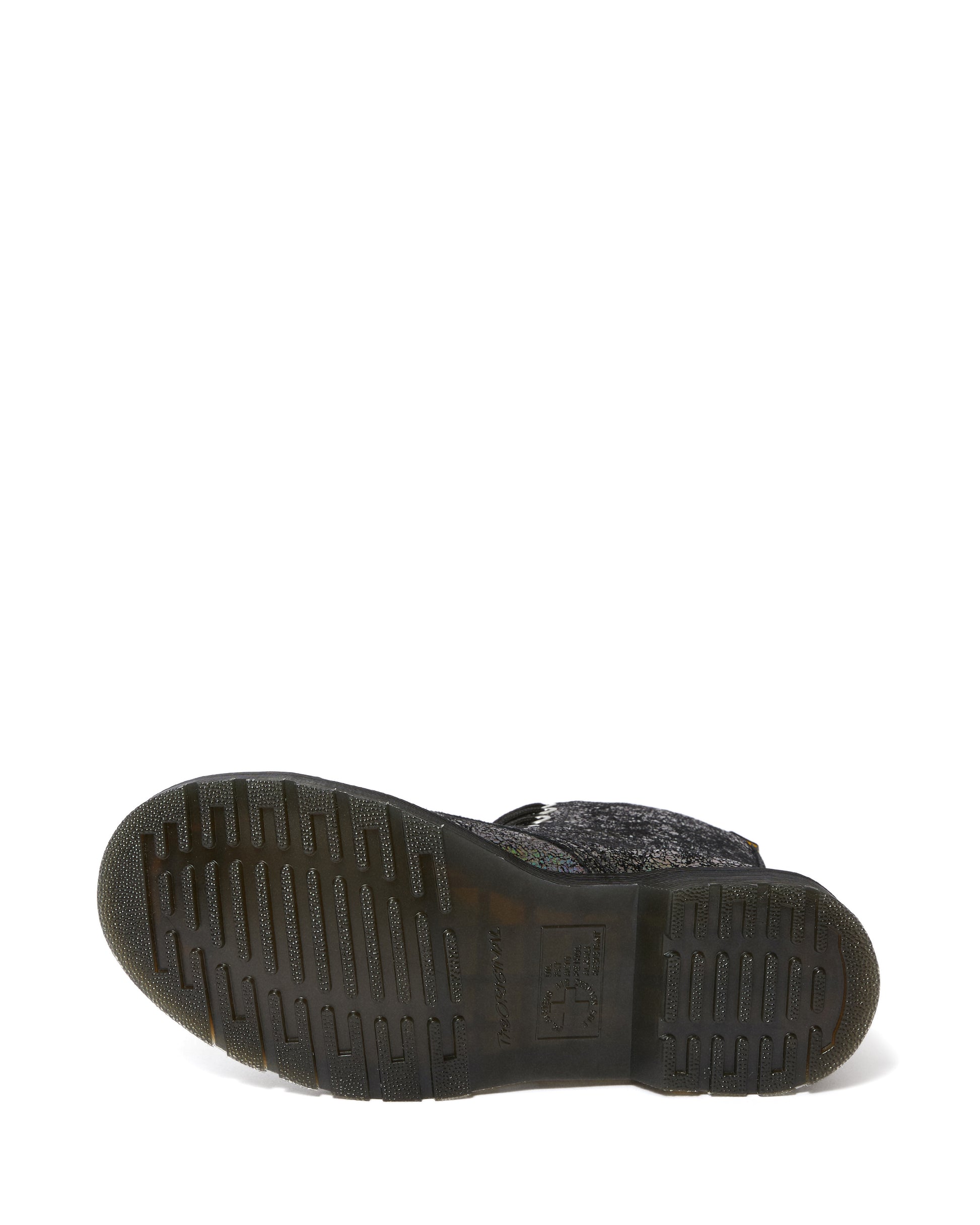 1460 PASCAL GUNMETAL IRIDESCENT CRACKLE BOOT