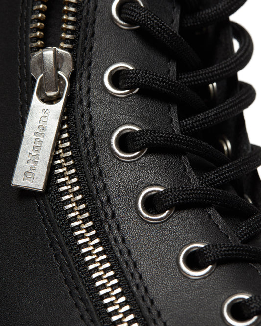 1460 ZIP BLACK NAPPA BOOT