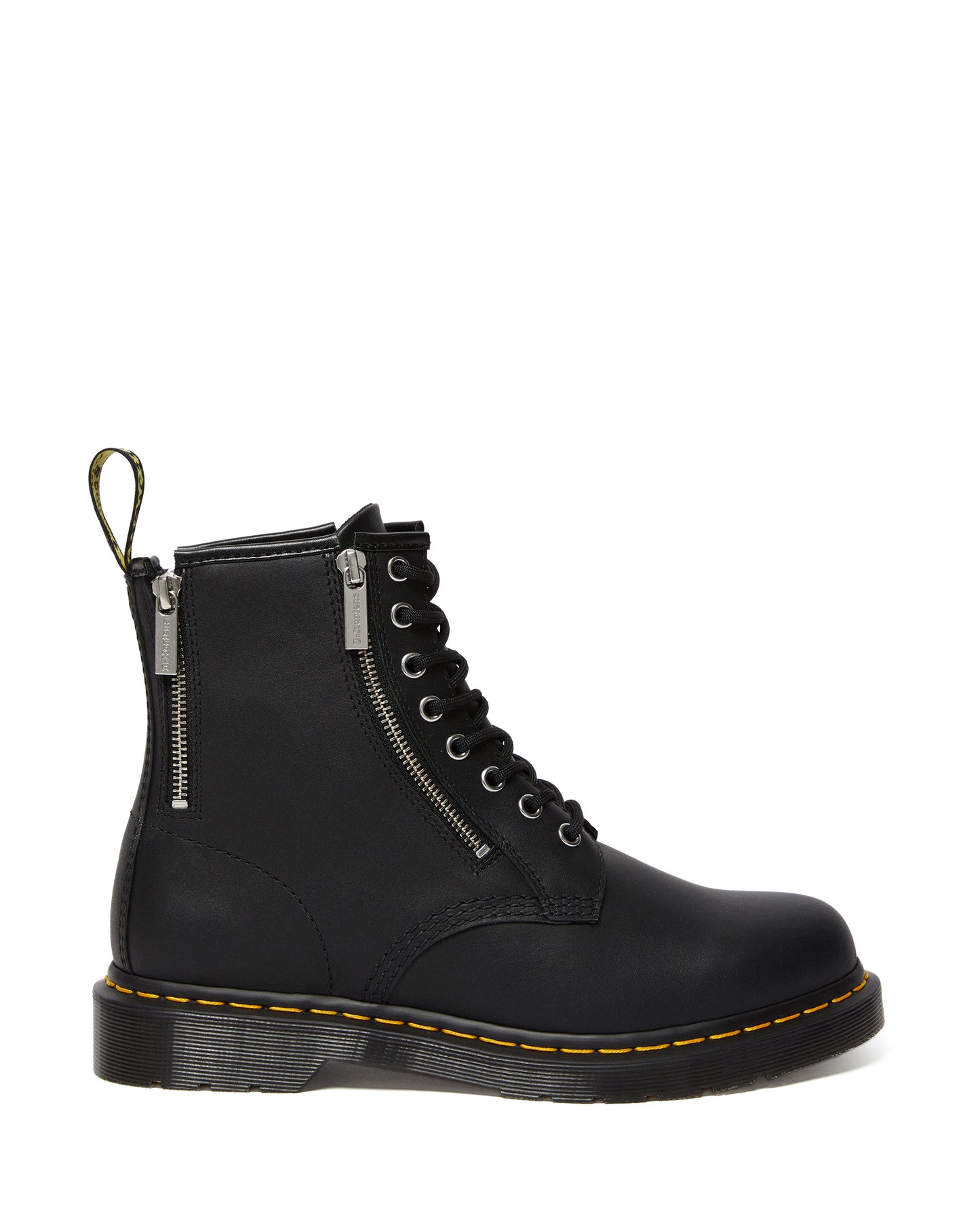 1460 ZIP BLACK NAPPA BOOT