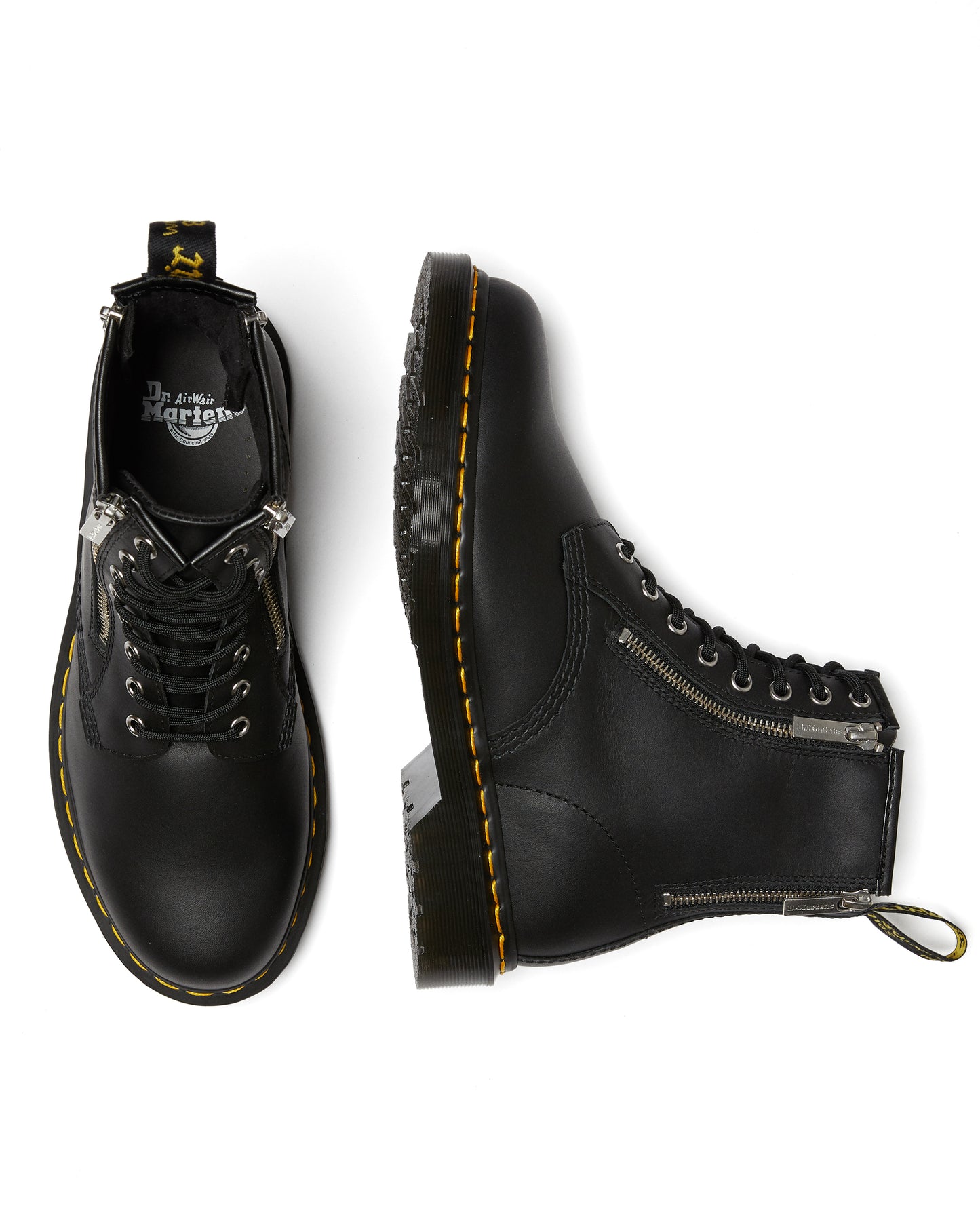 1460 ZIP BLACK NAPPA BOOT