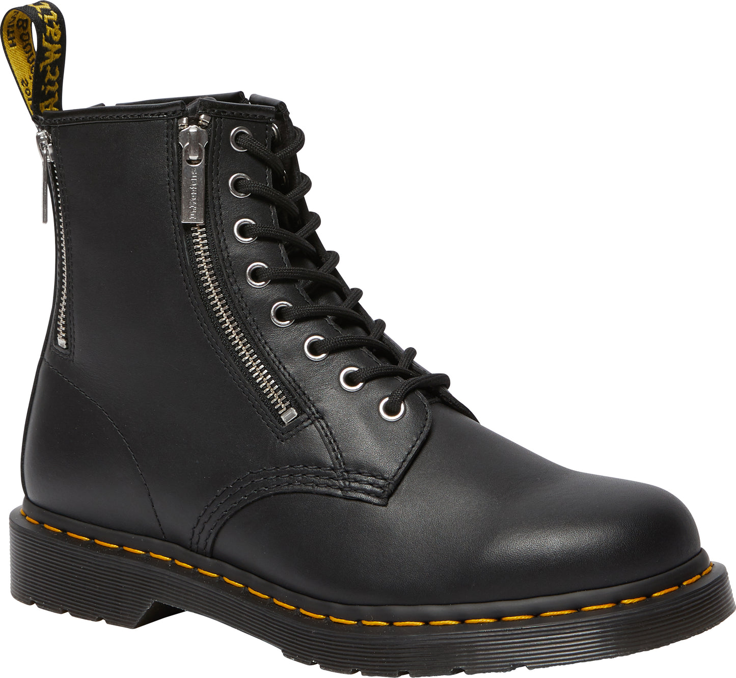 1460 ZIP BLACK NAPPA BOOT