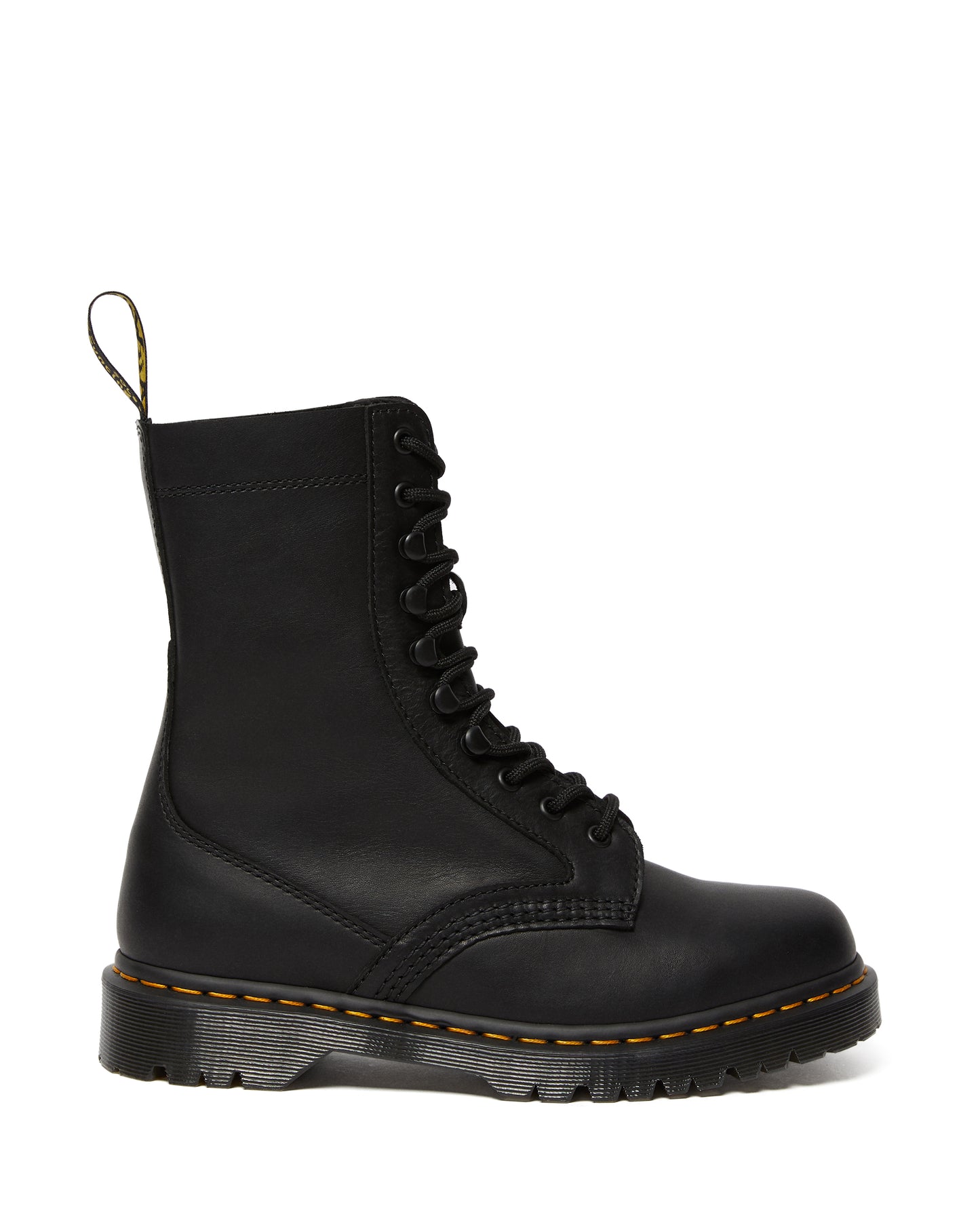 HARRON LEATHER MID CALF MOTO BOOTS