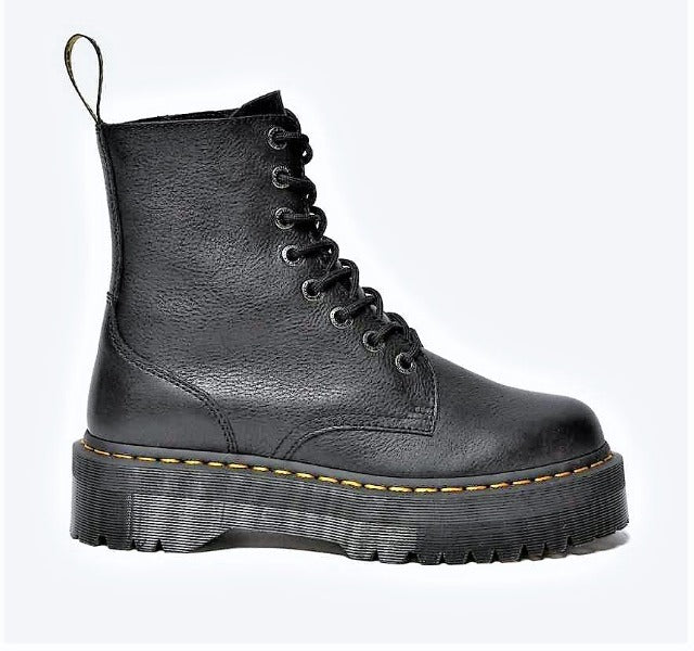 JADON lll PISA LEATHER PLATFORM BOOTS