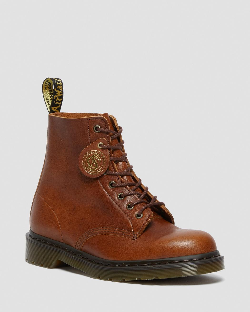 1460 PASCAL COGNAC TAN CULATTA FULL GRAIN MIE BOOT