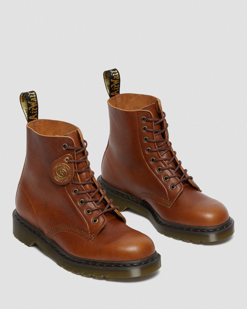 1460 PASCAL COGNAC TAN CULATTA FULL GRAIN MIE BOOT