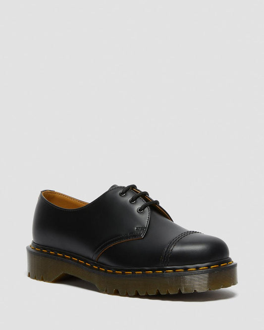 1461 BEX TOE CAP BLACK QUILON OXFORD SHOE