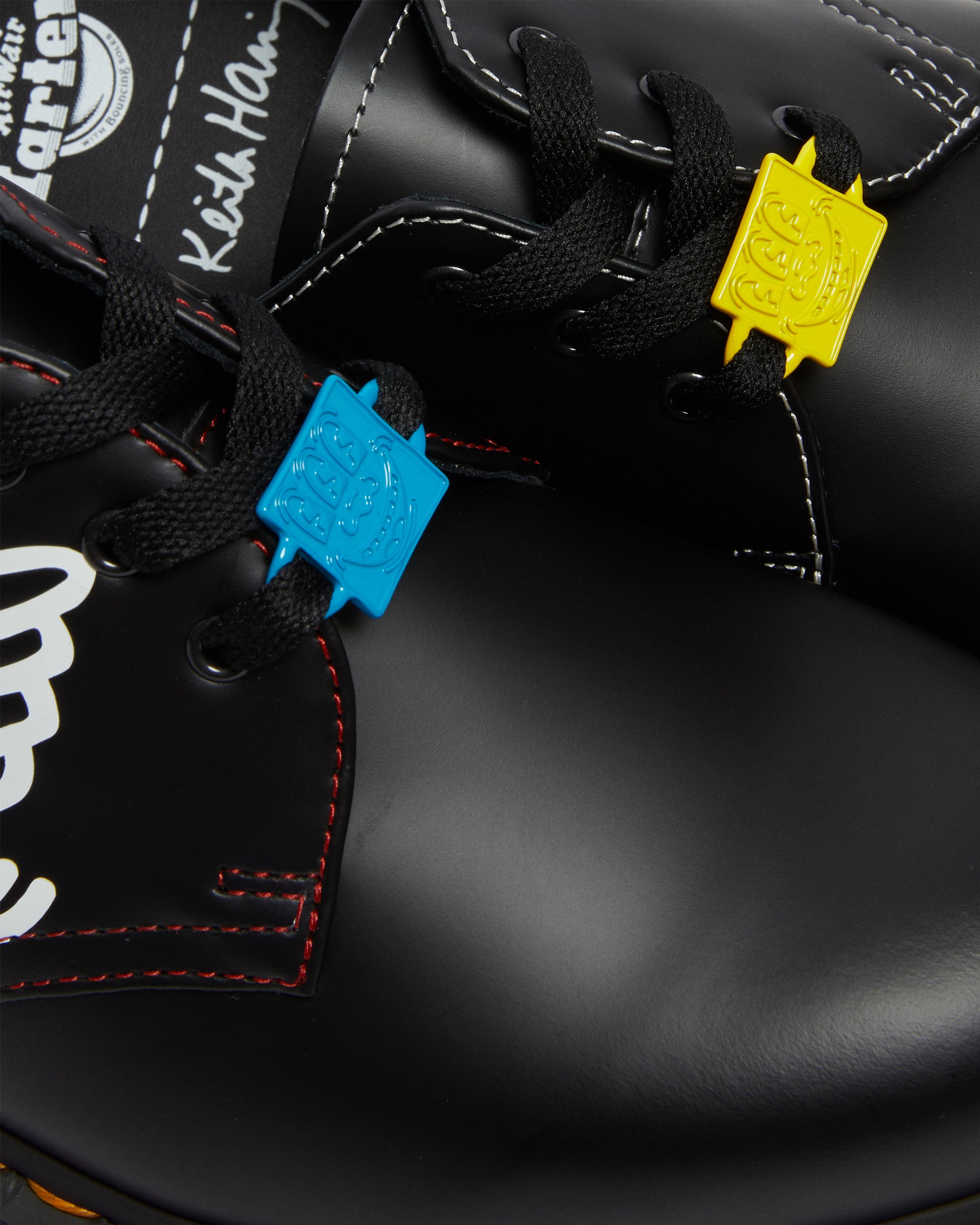 1461 KH ICN BLACK+RED+WHITE KEITH HARING ICN SMOOTH OXFORD