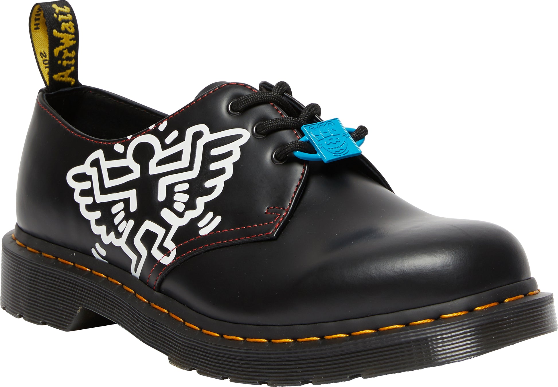 1461 KH ICN BLACK+RED+WHITE KEITH HARING ICN SMOOTH OXFORD