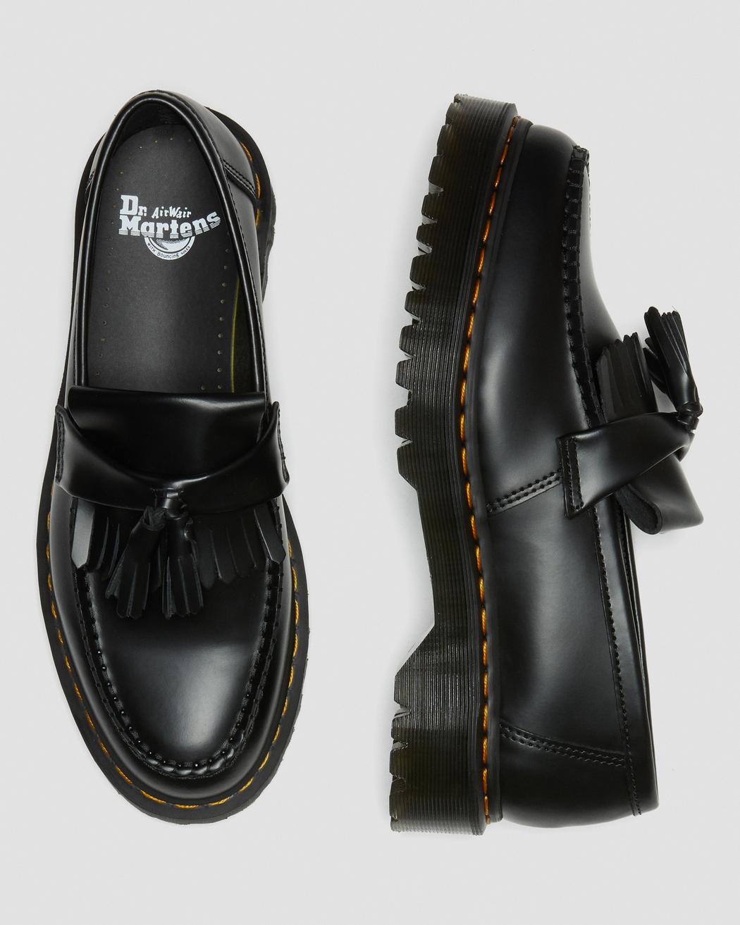 ADRIAN BEX SMOOTH LEATHER TASSEL LOAFERS