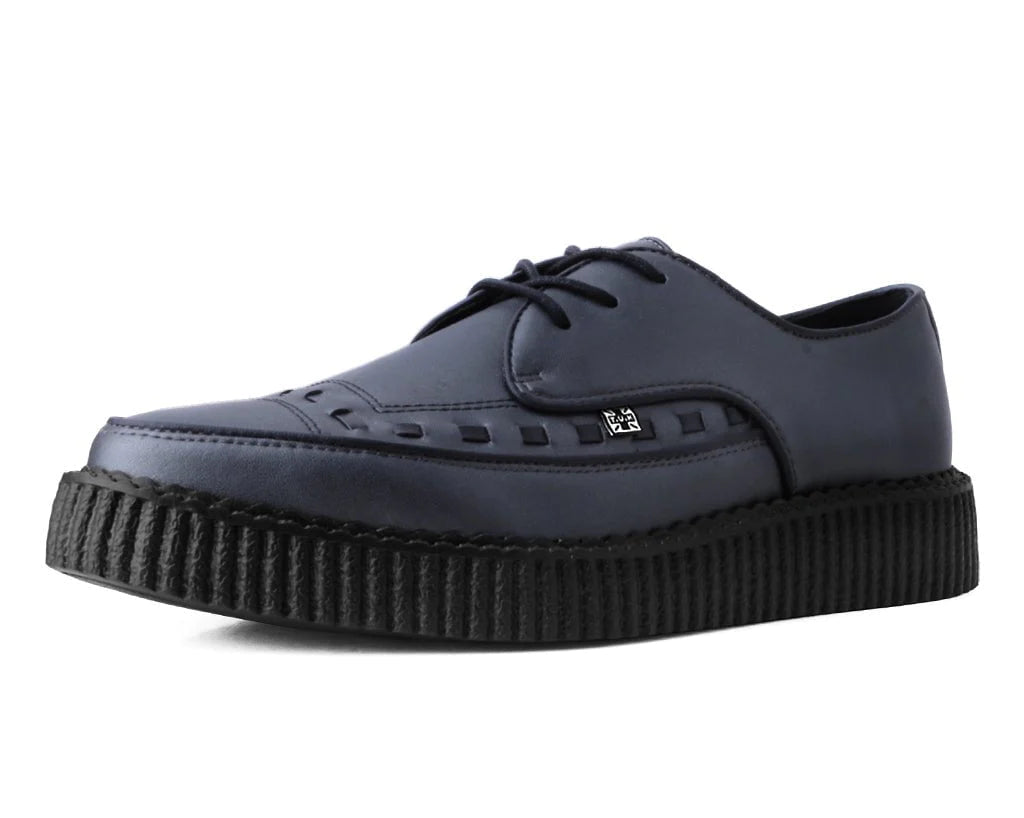 T.U.K GUNMETAL TUKskin™ Lace Up Creeper