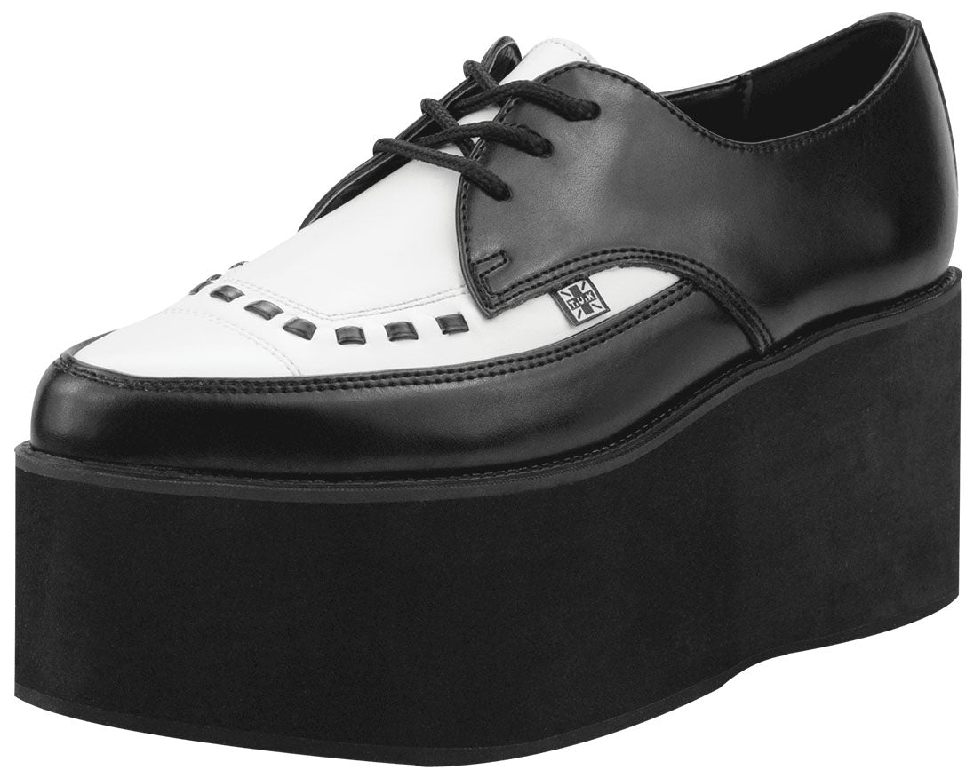 T.U.K. Creepers Platform Shoes Black — Women's 6 Men's 4 Used