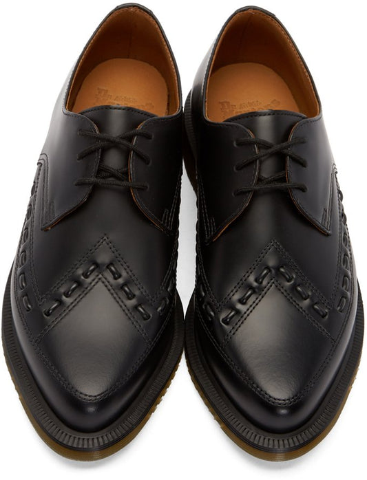 DR MARTENS ALLY BLACK SMOOTH POINTED CREEPER