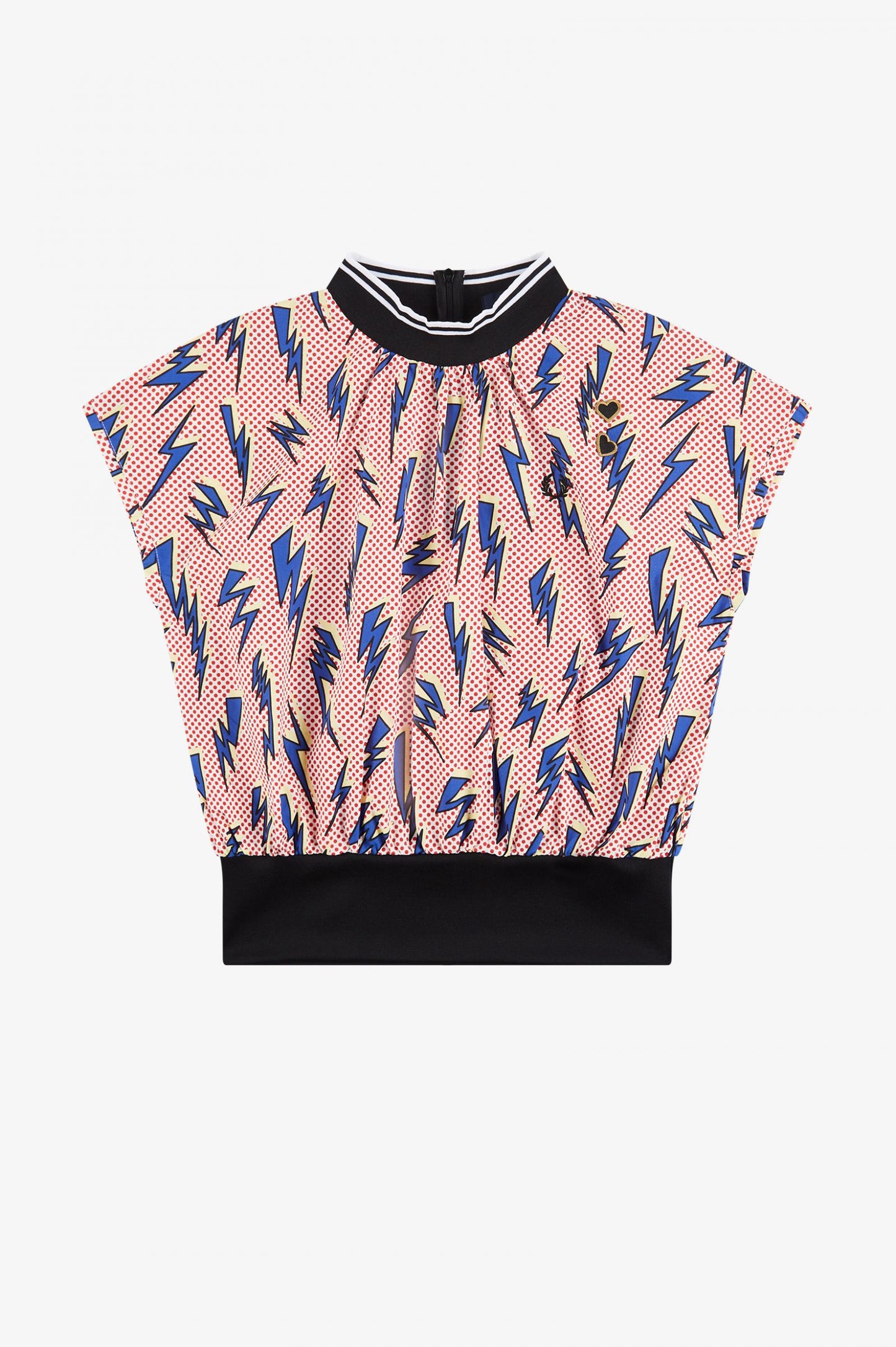 AMY WINEHOUSE Lightning Print Top