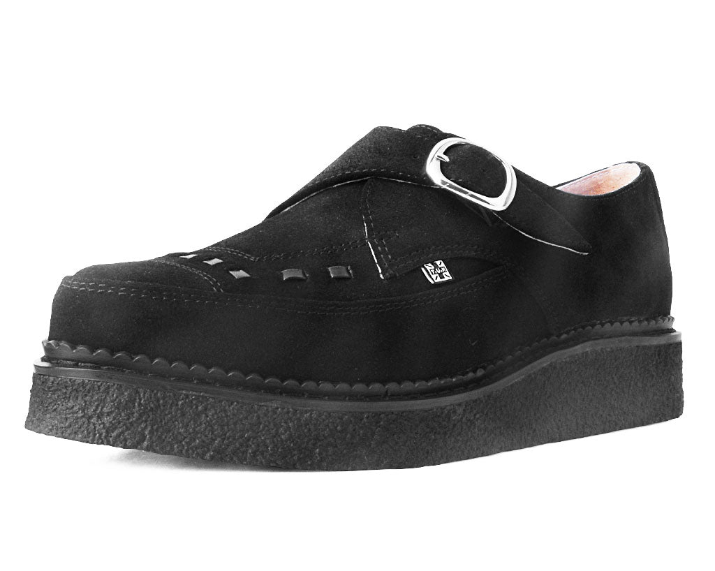 T.U.K BLACK SUEDE POINT 1970 ORIGINAL CREEPER