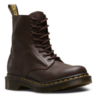 1460 Pascal Dark Brown Virginia Leather Boots – Posers Hollywood display picture 1