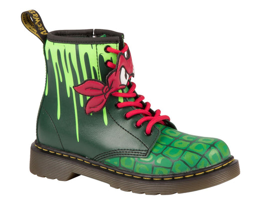 1460 KIDS TMNT RAPH J DMS GREEN T LAMPER BOOT