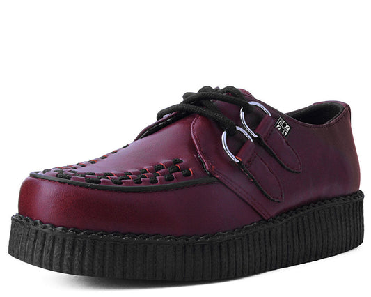 T.U.K CHERRY RED TUKSKIN VEGAN VIVA LOW CREEPER