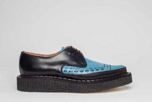 George Cox 3705 V M/G Gibson Blk Blue Lea – Posers Hollywood