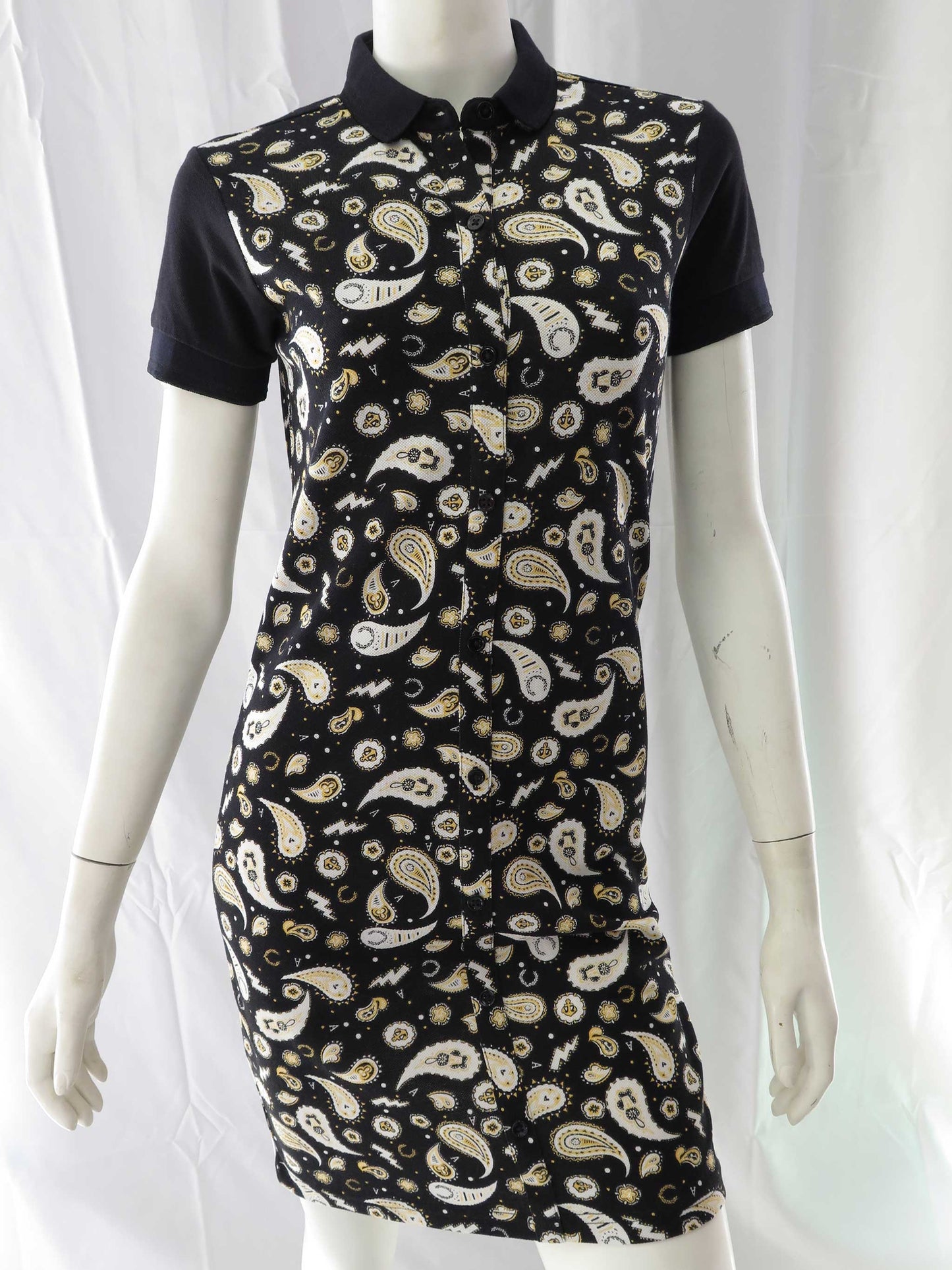 Amy Winehouse Shirt Dress (blk)